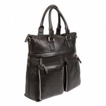Бизнес сумка Gianni Conti 1752258-black-grey