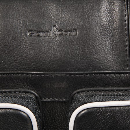 Мужская сумка Gianni Conti 1751278-black-grey