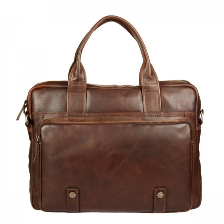 Бизнес-сумка Gianni Conti 1221266 dark brown