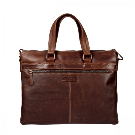 Бизнес-сумка Gianni Conti 1221273 dark brown