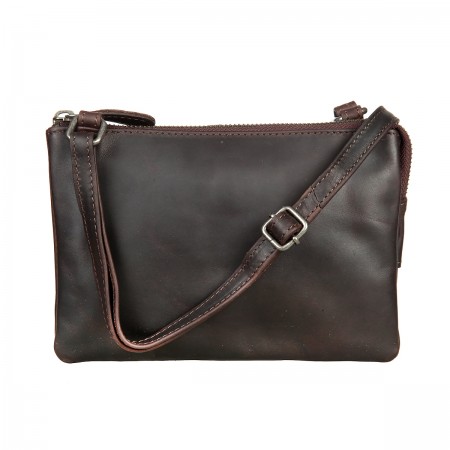 2502559 dark brown Женская сумка Gianni Conti