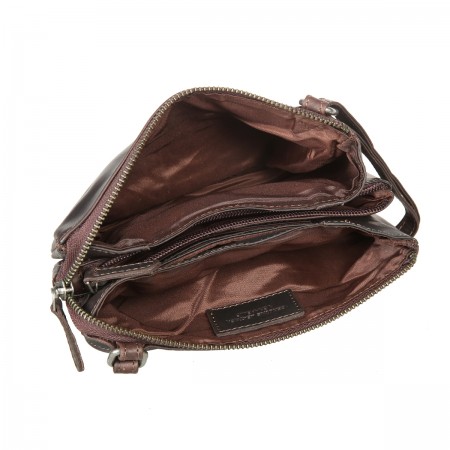 2502559 dark brown Женская сумка Gianni Conti